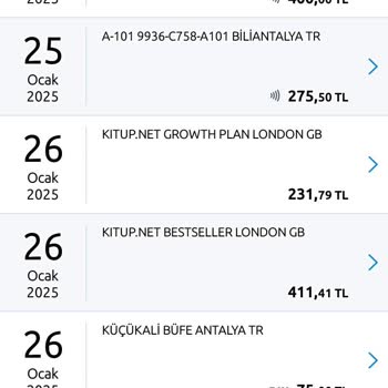 Kitup Uygulamasında Beklenmedik Kesintiler