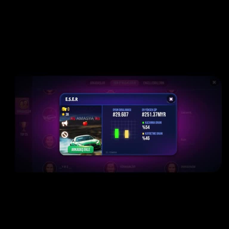 101 Okey Extra Hesabım Banlanmış