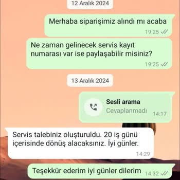 Yedek Parça Temin Edilemeyen Marka Ve Ulaşılmaz Müşteri Hizmetleri