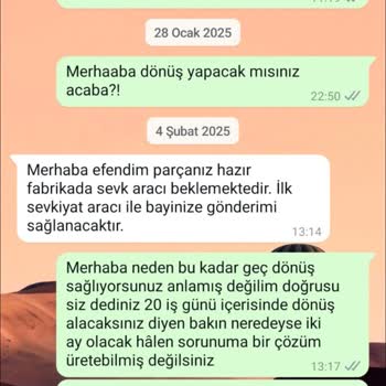 Yedek Parça Temin Edilemeyen Marka Ve Ulaşılmaz Müşteri Hizmetleri