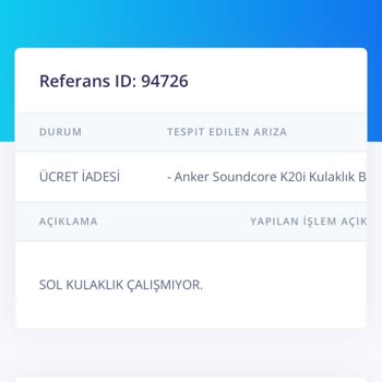 Teknosa'dan Alınan Kulaklıkta Teknik Servis Sorunu