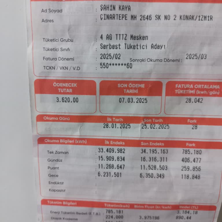 Yüksek Faturalar Ve Kaçak Kullanım Şüphesi