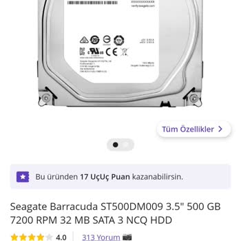 Yanlış Ürün Ve İlgisiz Hizmet: N11 Üzerinden Satın Alınan Harddisk Sorunu