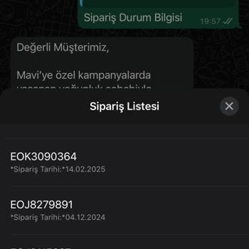 Mavi Firmasında Online Sipariş Mağduriyeti