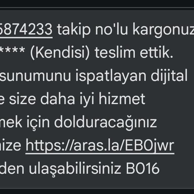 Teslim Edilmediği Halde Teslim Edildi Gözüken Kargo Sorunu