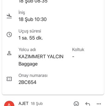Uçuş İptali Sonrası Mağduriyet Ve Müşteri Hizmetleri Sorunu