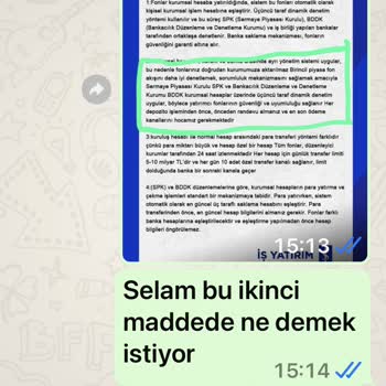 Yatırım Platformunda Yaşanan Mağduriyet Ve İletişim Sorunları