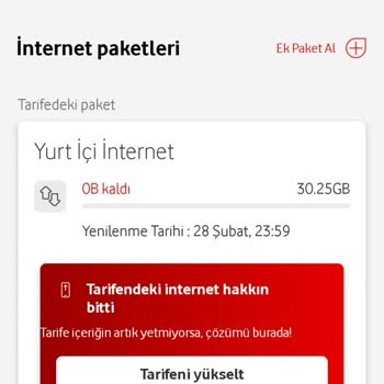 Ek Paket İptalinde Cayma Bedeli Şoku