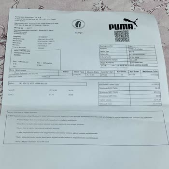 Puma Ayakkabıda Yaşadığım Sorun Ve Müşteri Hizmetleri Deneyimi