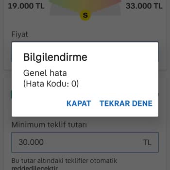 Sahibinden İlan Kaydetme Sorunu