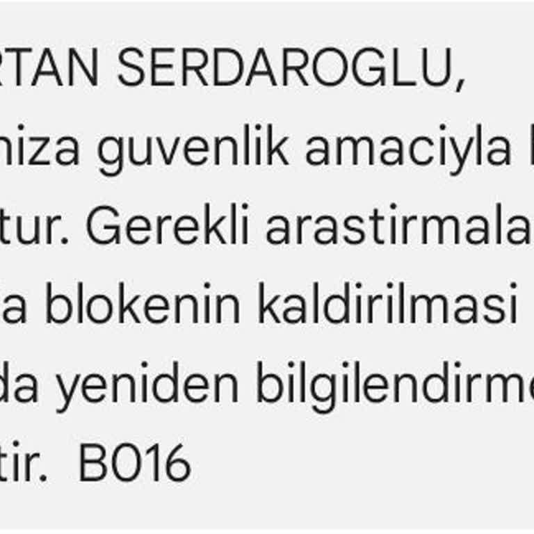 Enpara Hesabım Bloke Edildi, Acil Yardım Bekliyorum