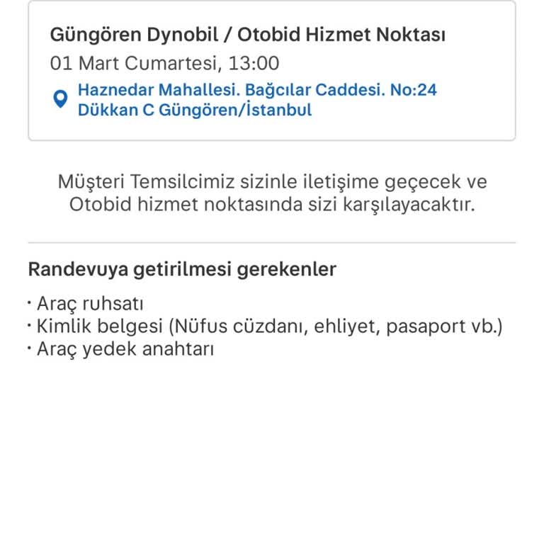 Randevu İptal Seçeneği Eksikliği