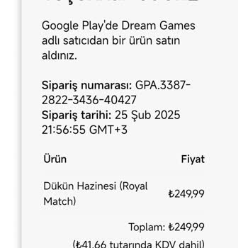 Royal Match Oyununda Haksız Para Kaybı