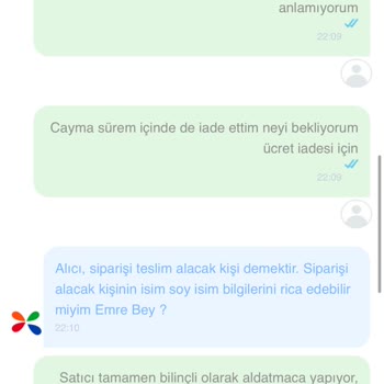 Yanlış Ve Eksik Ürün Gönderimi Mağduriyeti