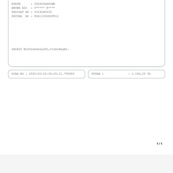Çift Ödeme Sorunu: Vodafone'dan Geri İade Talebi