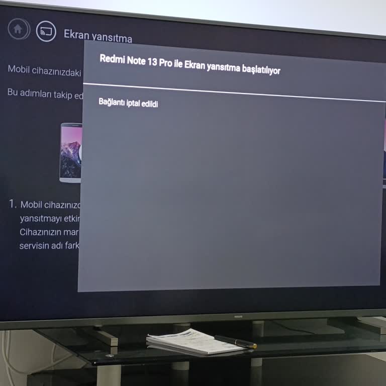Philips TV Ekran Yansıtma Sorunu: Çözüm Bekleyen Müşteri