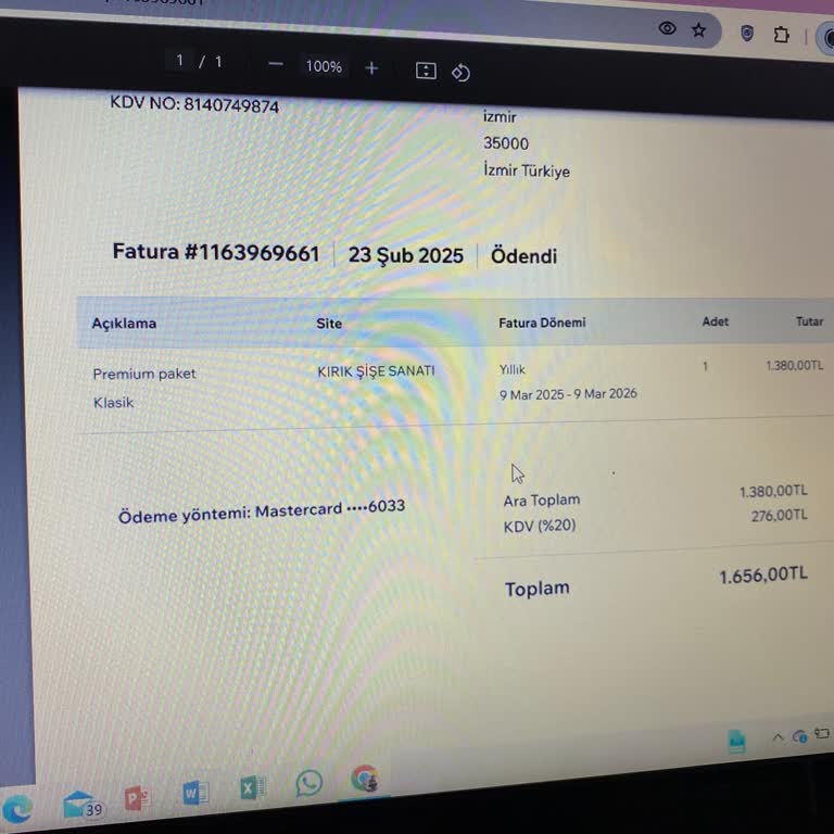 Wix.com Otomatik Yenileme Kapalıyken Üyelik Ücreti Çekildi