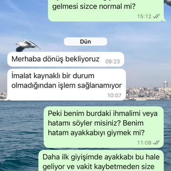 Hakiki Deri Çizme Hayal Kırıklığı