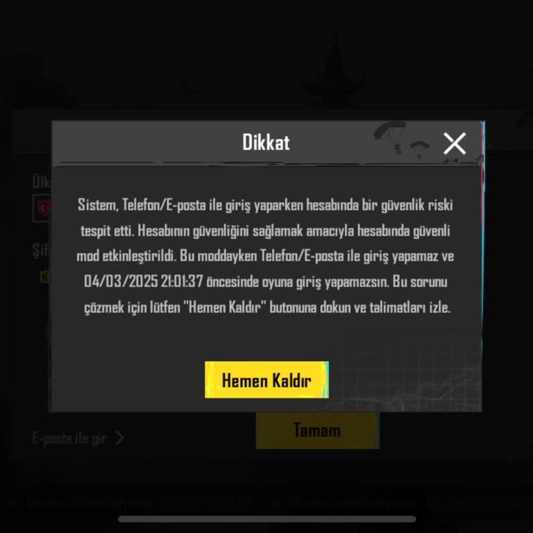 Hesap Güvenliği Ve Yetkisiz Giriş Sorunu