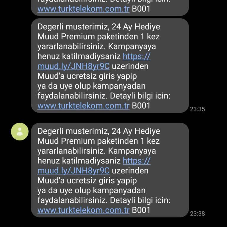 Türk Telekom EGM 30GB Tarifesinde Muud Abonelik Kodu Sorunu