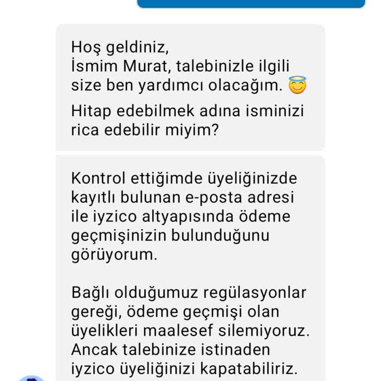 Hesap Silme Talebine Yanıt Alamayan Müşteri
