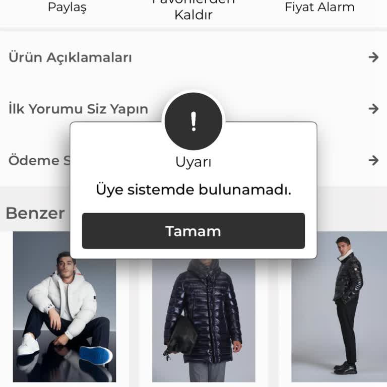 İndirim Hatası Ve Üye Tanımlama Sorunu