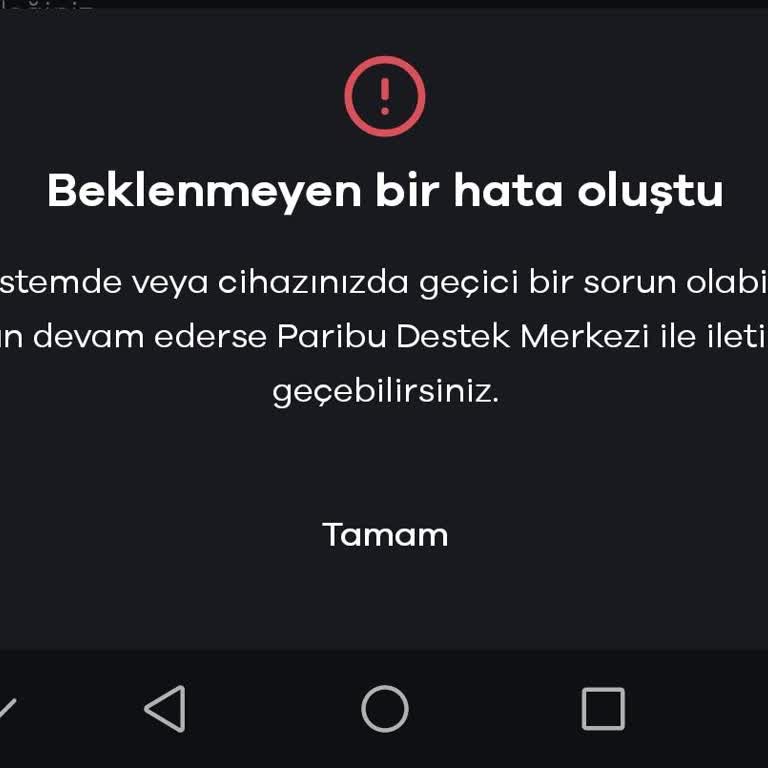 Paribu'da Kimlik Doğrulama Sorunu