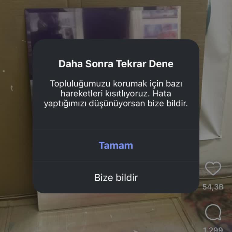 Instagram'da Takip Ve Beğeni Sorunu: Sürekli Kısıtlamalar