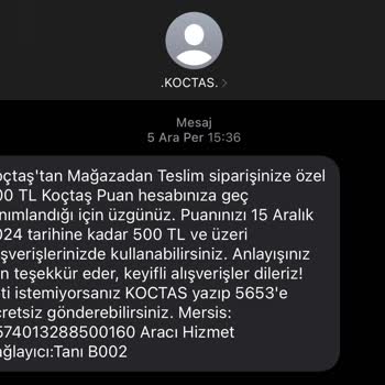 Koçtaş Puan Yükleme Sorunu Ve Uzayan Çözüm Süreci