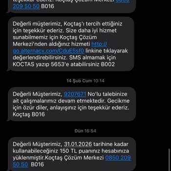 Koçtaş Puan Yükleme Sorunu Ve Uzayan Çözüm Süreci