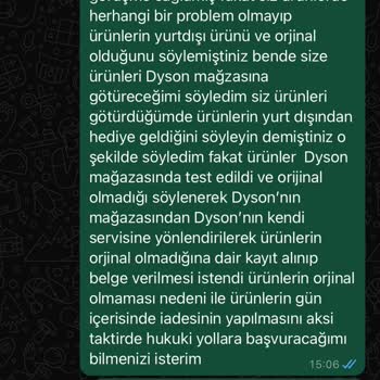 Sahte Ürün Şoku: Dyson Alışverişinde Büyük Hayal Kırıklığı