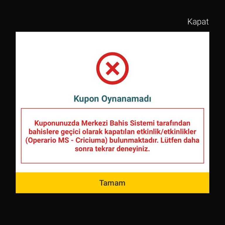 Canlı Bahis Sisteminde Maç Seçimi Sorunu