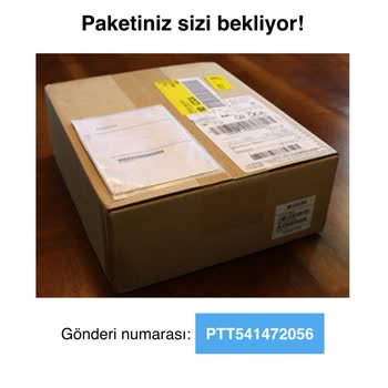 Yanıltıcı Kargo Mailleriyle Karşılaştım