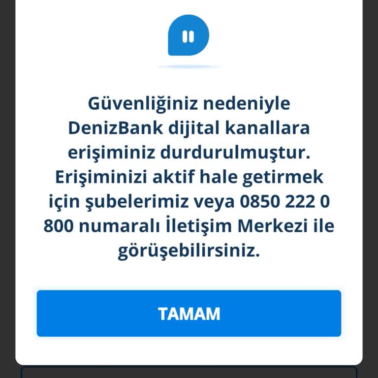 Hesap Güvenlik Kısıtlaması Sorunu
