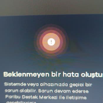 Kimlik Doğrulama Hatası Ve Acil Destek Talebi