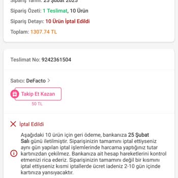 İptal Edilen Siparişler: Müşteri Memnuniyetsizliği Zirvede!