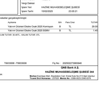 Sürekli Yatırım Ücreti Kesintisi Sorunu