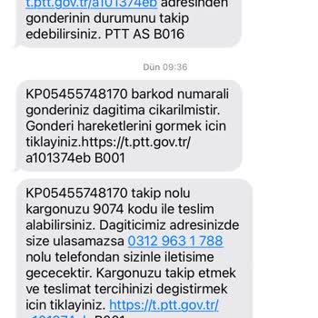 PTT Kargo İle Geciken Teslimat Ve Yanlış Dağıtım Sorunu