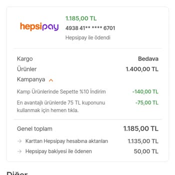 Hepsiburada İndirimli Ürün Kargolanmadı, Mağdur Edildim!