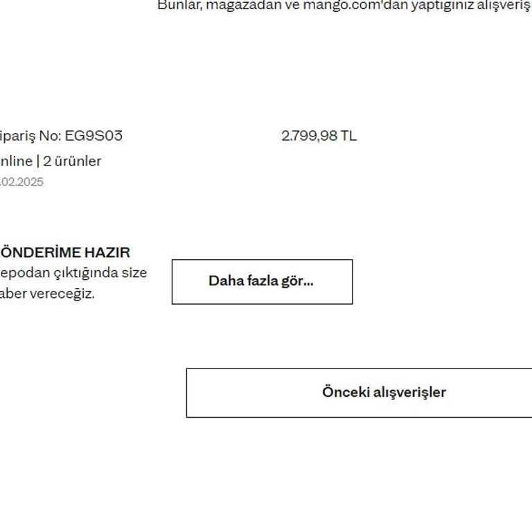 Mango'dan Sipariş Çilesi: Beklenen Pantolon Ve Hayal Kırıklığı!