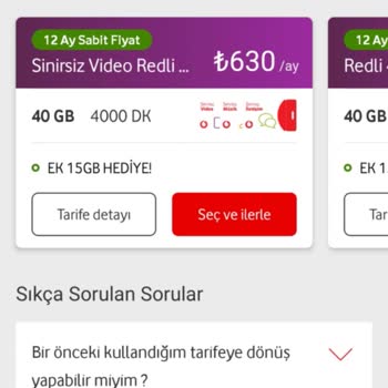 Vodafone Tarife Fiyatlarındaki Ani Artış Şaşırtıyor