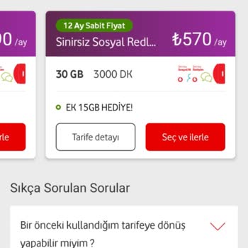 Vodafone Tarife Fiyatlarındaki Ani Artış Şaşırtıyor