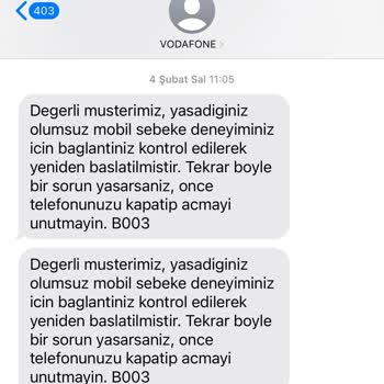 Vodafone Şebeke Sorunları: Müşteri Memnuniyetsizliği Ve Çözüm Eksikliği
