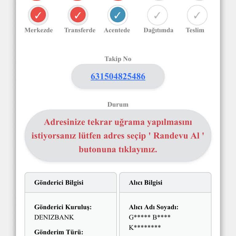 Kuryenet'in Adrese Ulaşmayan Gönderi Sorunu