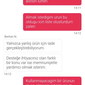 Yanlış Ürün, İade Sorunu Ve Ulaşılamayan Müşteri Hizmetleri