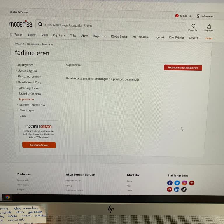 İade Sorunu: Kupon Da Yok Para Da