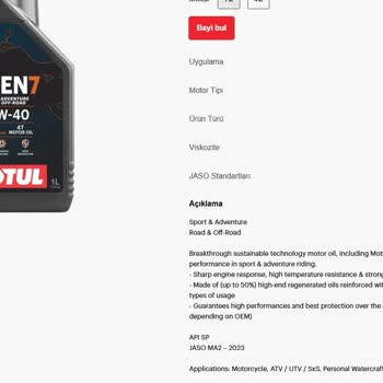 Honda Forza 250'de Yanlış Yağ Kullanımı Sorunu