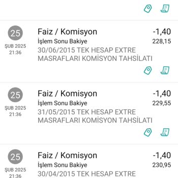 Garanti Bankası'nda Hesap Ekstre Masrafı Ve İlgisizlik