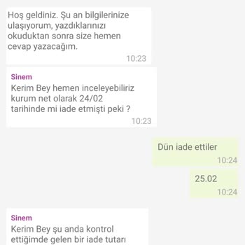Yanlış İade Ve Eksik Bilgilendirme Mağduriyeti
