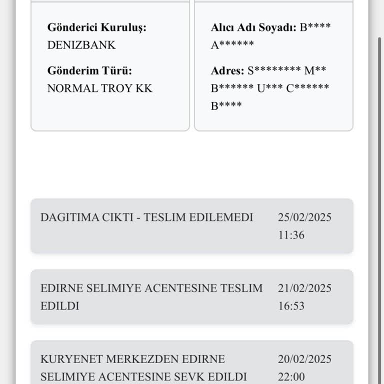 Kuryenet Teslimat Sorunları Ve Ulaşılamayan Hizmet